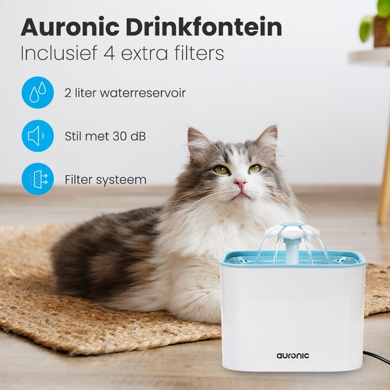 Auronic Stille 2L Drinkfontein - Afbeelding 3