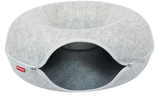 Bio Bedding Donut White Edition XL Kattenhuis