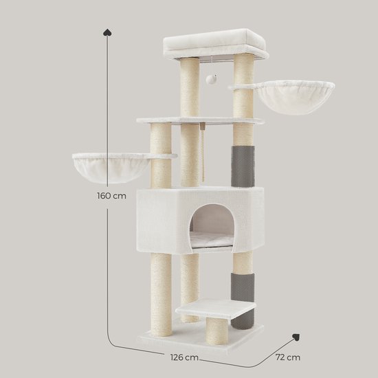 FEANDREA Wellness Kattenboom Krabpaal - Afbeelding 4