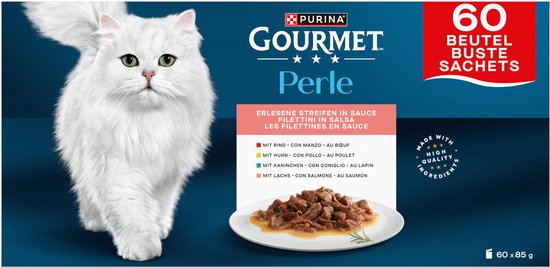 Gourmet Adult Zalm Granen Kattenvoer 7.5 kg 2