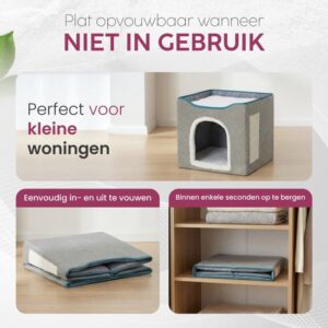 Hervita Gesloten Kattenhuisje - Afbeelding 3