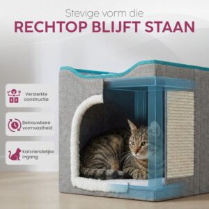 Hervita Gesloten Kattenhuisje - Afbeelding 2