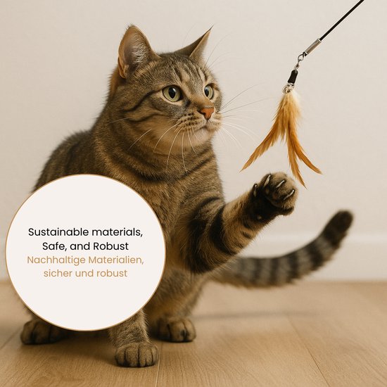 Jooier 3-delige Kattenhengel - Afbeelding 3