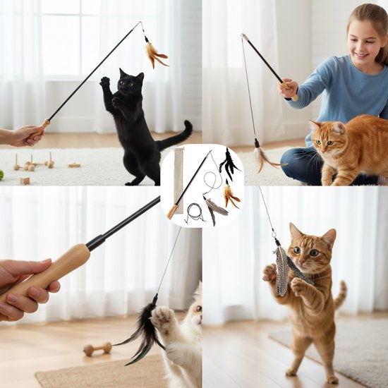 Jooier 3-delige Kattenhengel - Afbeelding 4