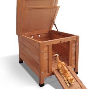 Lion D'or Houten Kattenhuis