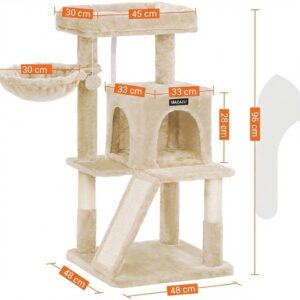 MAZAZU Beige Krabmeubel - Afbeelding 4