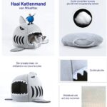 MikaMax Haai Mand (42×42 cm) - Afbeelding 2