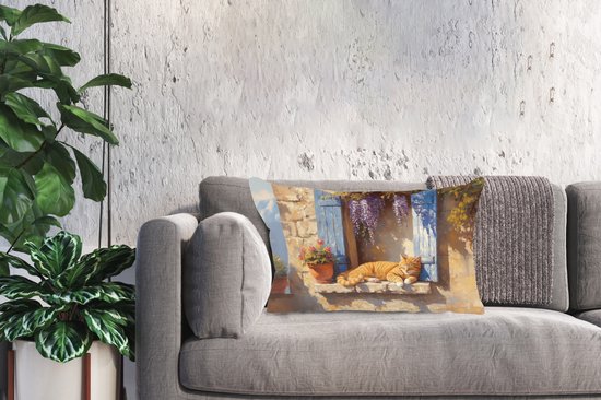 PillowMonkey Kat Sierkussen 60x40 cm - Afbeelding 3