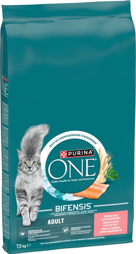 Purina One Adult Zalm Kattenbrokken - Afbeelding 3