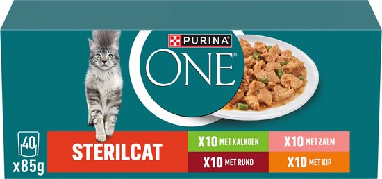 Purina One Sterilcat Natvoer Megapack