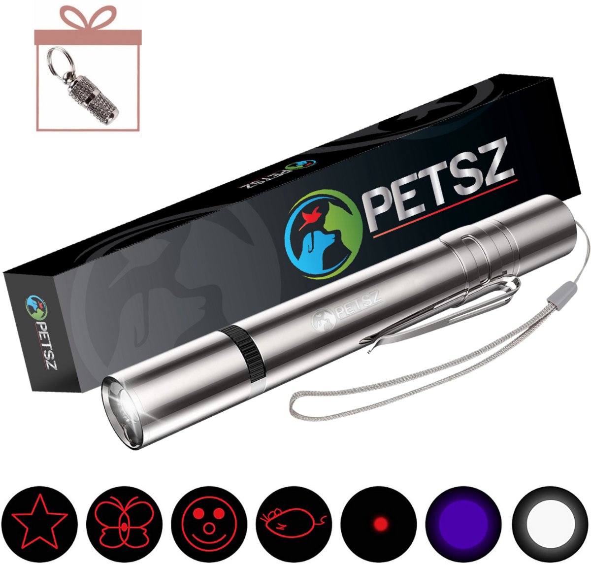 Rhb Laserpen voor Katten – 7 Functies