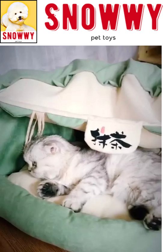 SNOWWY Kattentunnel & Kattenmand - Afbeelding 4