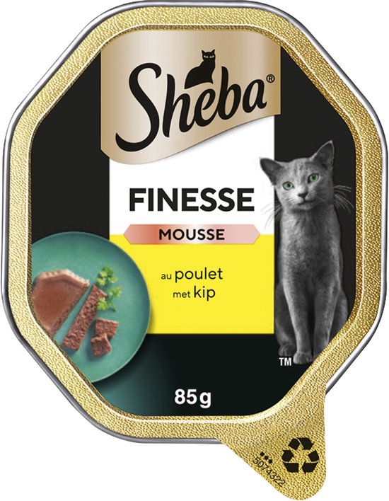 Sheba Finesse Mousse Kip - 22x85g - Afbeelding 2