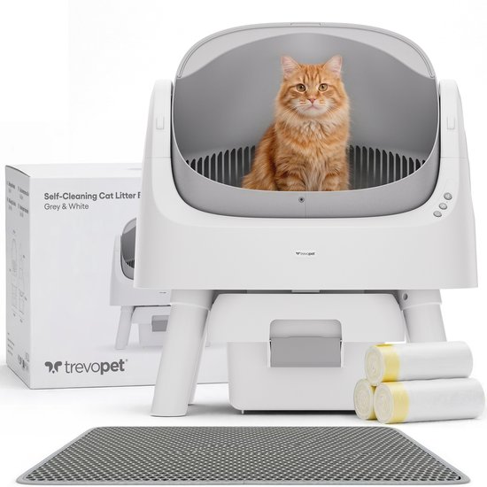 TrevoPet Zelfreinigende Kattenbak