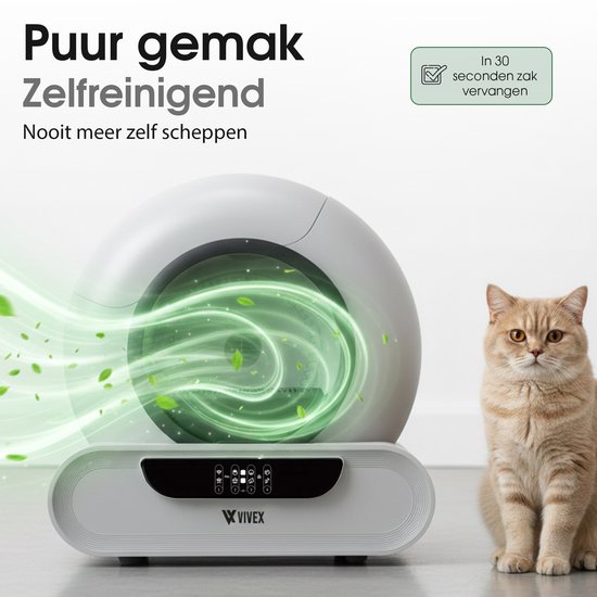Vivex Automatische XXL Kattenbak - Afbeelding 3