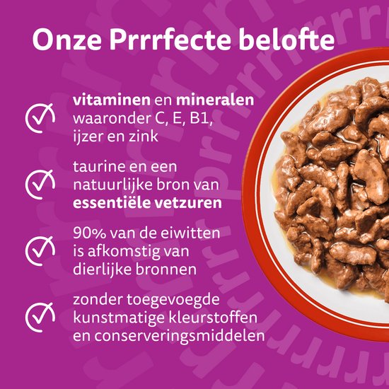 Whiskas Adult 1+ Classic Selectie in Saus - 80x85g - Afbeelding 2