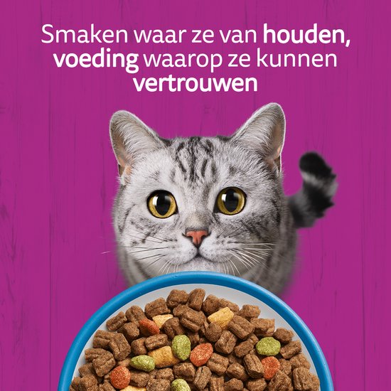 Whiskas Adult 1+ Tonijn Kattenbrokken (7kg) - Afbeelding 4