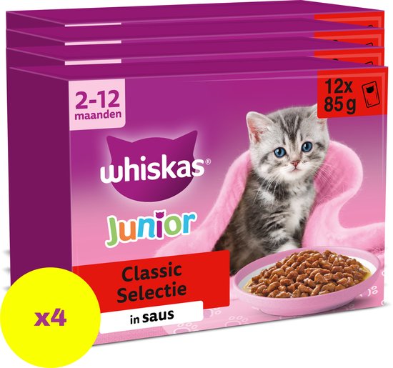 Whiskas Junior Classic Megapack